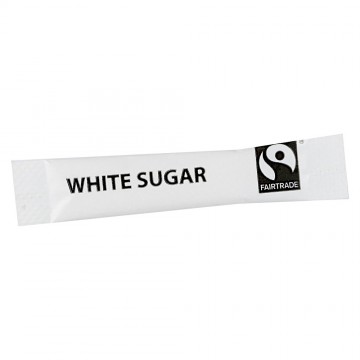 Sugar sticks, white