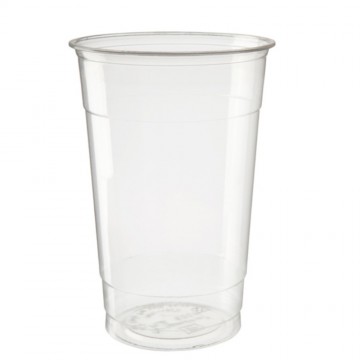 PLA clear cups 500 ml / 20 oz
