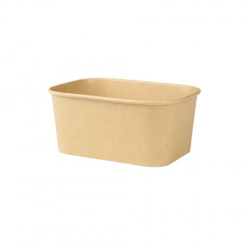 Cardboard-bowls 1000 ml, brown