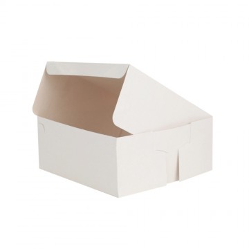 Buy Schmancy White Color Cake Box for 0.5 kg /1 Pound Cake, Bakery Cake  Boxes for Packaging, 7x7x4 Inches/ 18x18x10 Cm (White, Pack of 10) Online  at Low Prices in India - Amazon.in